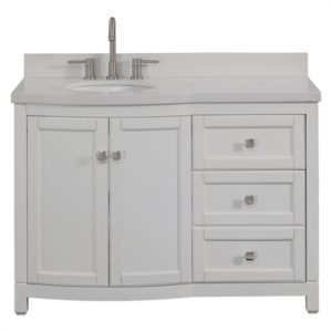 Allen and Roth vanity: Allen + Roth Alabaster Vanity