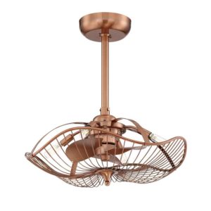 Auri 22.25-in LED Ceiling Fan in Aged Bronze