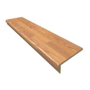 Gunstock Oak Laminate Flooring Stairs