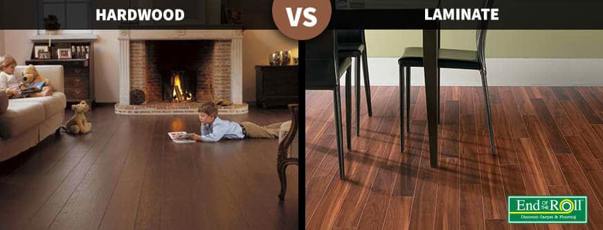 Hard wood and laminated wood comparison 