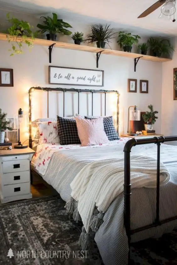Plant filled bedroom #bedroom #organization #homeDecor #interiorDesign #interiordesigninspirations #bedroomdecor #bedroomideas
